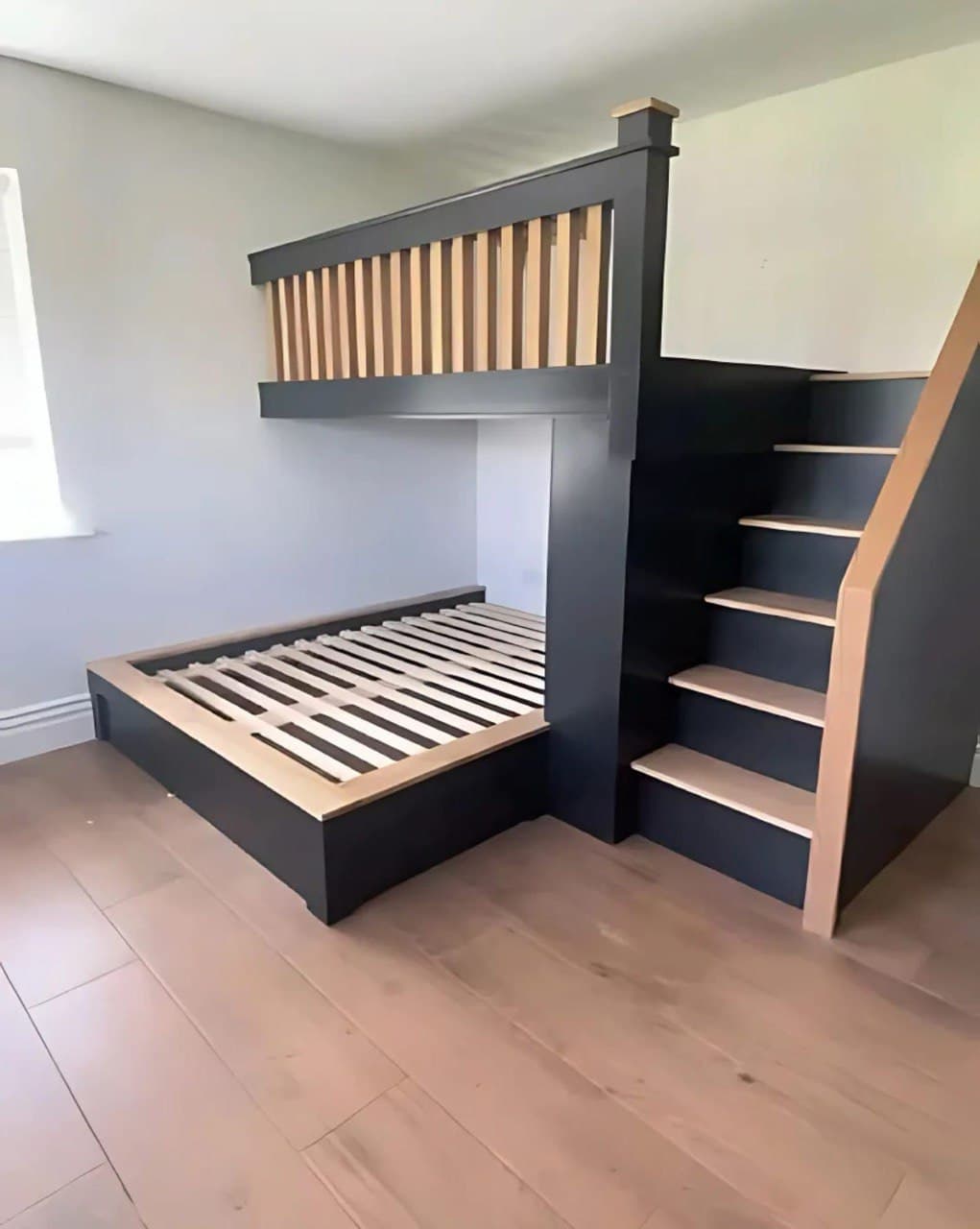 Custom Built two story Bed in Knoxville, TN by Rahimi Custom Construction